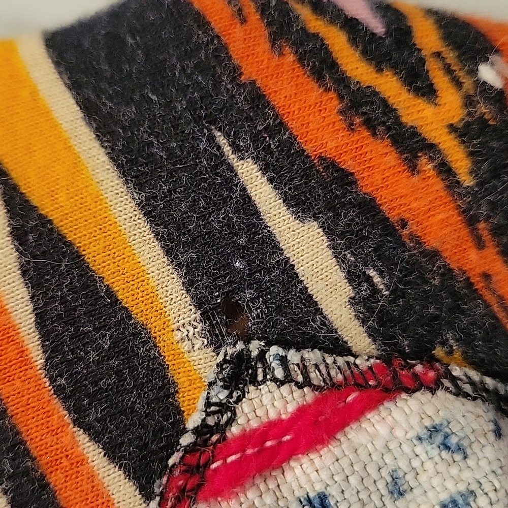 Multicolor Geometric Patterned Pants - Picture 7 of 7